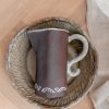 Large olive colored bowl - Afbeelding 2